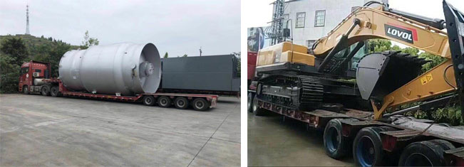 大型壓路機(jī)、挖掘機(jī)、裝載機(jī)、履帶吊等工程機(jī)械專用運(yùn)輸車(chē)